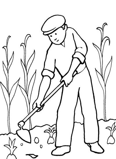 Agricultor para colorear para dibujo para colorear dia del. EL ARTE DE EDUCAR: AGRICULTOR