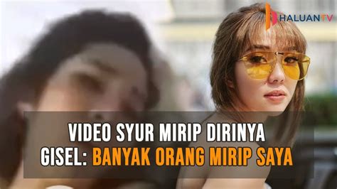 Penyanyi gisella anastasia akhirnya angkat bicara mengenai video syur tersebut. VIRAL VIDEO SYUR MIRIP DENGAN DIRINYA, GISEL: ITU BUKAN SAYA - YouTube