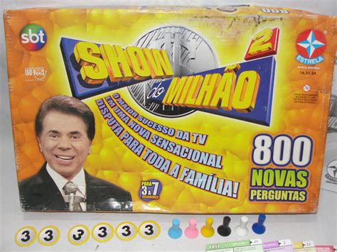 Assistir santos x cianorte ao vivo online 08/06/2021. Antigo Jogo Silvio Santos Show Do Milhão 2 Estrela ...