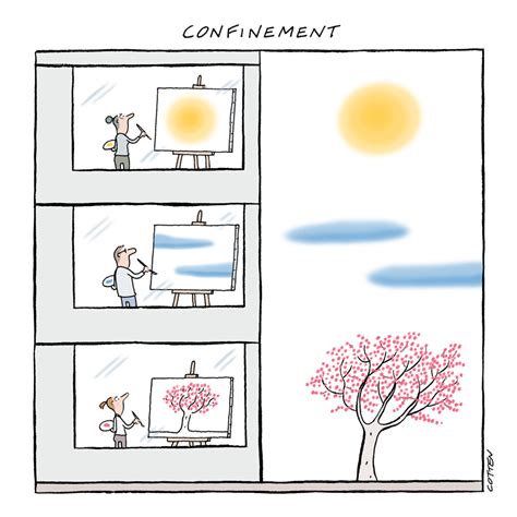 Planté le 1er jour du printemps: et compagnie: Confinement (premier jour du printemps)