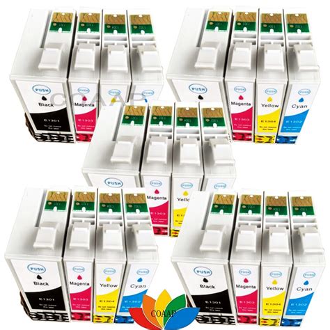 It's perfect for reports, kids' homework, web pages, greeting cards and photos. 20 Compatible EPSON T1301 T1305 Ink Cartridges for ...