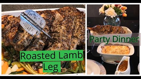 Rack of lamb 6 course 1st appetizers blue cheese, toasted walnut, chives spread. How To Roast | Leg of Lamb | Party Dinner | Creamed ...