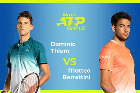 8 (28.09.20, 3030 points) points. ATP Finals: Siga Dominic Thiem vs Matteo Berrettini no ...