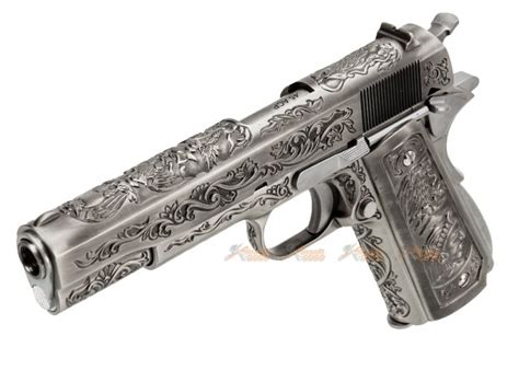 Check spelling or type a new query. WE M1911A1 Classic Floral Pattern GBB Pistol (Silver ...