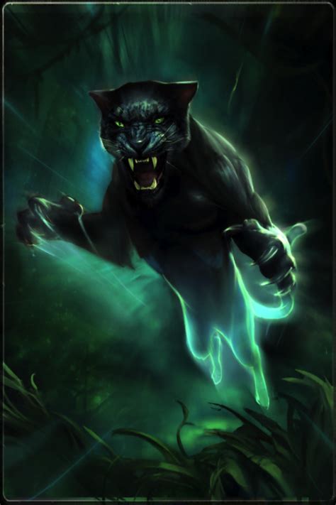 Maybe you would like to learn more about one of these? latest (640×960) | Black jaguar, Spirit animal, Fantasy art