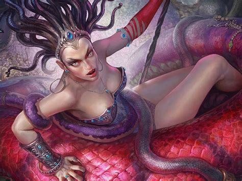 Medusa Final Fantasy Iii Game Fantasy Art Artwork Women ...