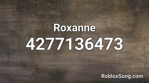 Were you looking for some codes to redeem? Roblox Arizona Zervas Roxanne Remix Music Code Id Youtube - Redeem Robux Codes For 6/16/1966