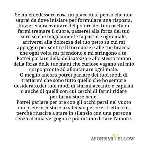 Testi con le frasi più belle da dedicare. Se mi chiedessero di te, farei questo. #aforismiyellow 💛 # ...