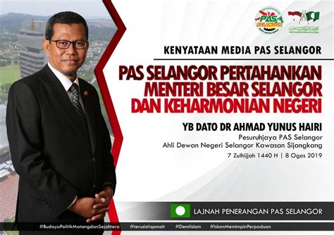 According to convention, the menteri besar is the leader of the majority party or largest coalition party of the selangor state legislative assembly. PAS SELANGOR PERTAHANKAN MENTERI BESAR SELANGOR DAN ...