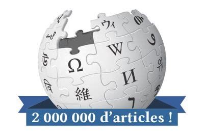 Wikipédia franchit les 2 millions d'articles en français