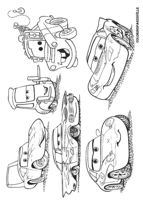 Cars disney frank coloring page. The-lightning-mcqueen-and-friends | Cars coloring pages ...