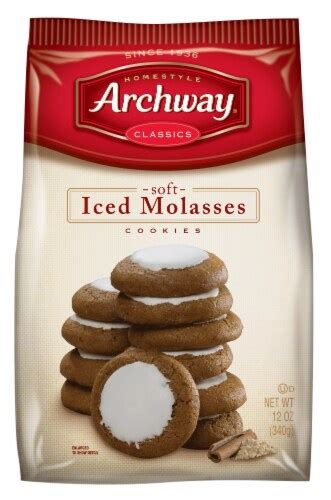 Maybe you would like to learn more about one of these? Archway Homestyle Classics Soft Iced Molasses Cookies, 12 ...