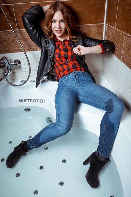 Thanks for following our stuido. Wetlook by Fully Clothed Girl in Soaking Wet Skinny Jeans ...