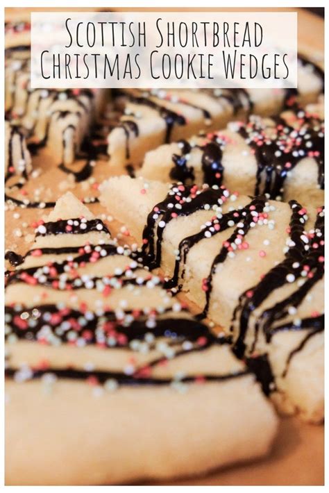 Everybody will be delighted by their look and taste. Scottish Shortbread Christmas Cookie Wedges | Cookies ...