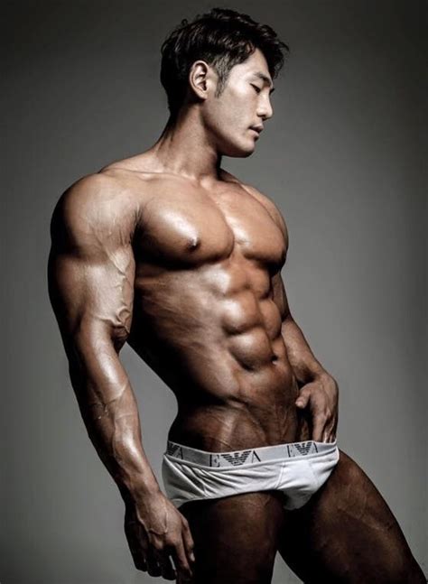 By goatmystic, posted a year ago traditional artist. Asian muscle hunk | Asian men, Asian male model, Beautiful ...