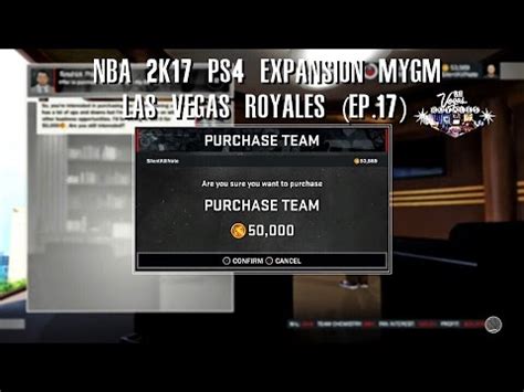 Where does las vegas rank for nba expansion? NBA 2K17 PS4 Las Vegas Expansion MYGM - PURCHASED TEAM ...