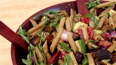 Join thousands of subscribers and get daily recipe videos to your email inbox. Grilled Veggie Pasta Salad - Recipe by Laura Vitale ...