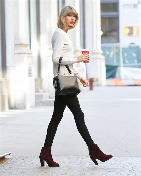 And because swift is nothing if not a savvy businesswoman, the cover of the story itself is basically one giant easter egg. Taylor Swift in Black Tight Jeans -01 | GotCeleb