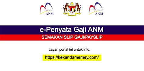 Blog ini memudahkan guru menyemak slip gaji secara online. ePenyata Gaji ANM :SEMAKAN SLIP GAJI/PAYSLIP | KekandaMemey