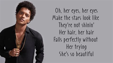 When i see your face there's not a thing that i would change cause you're amazing just the way you are and when you smile, the whole world stops and stares for awhile. Just The Way You Are - Bruno Mars (Lyrics) - YouTube