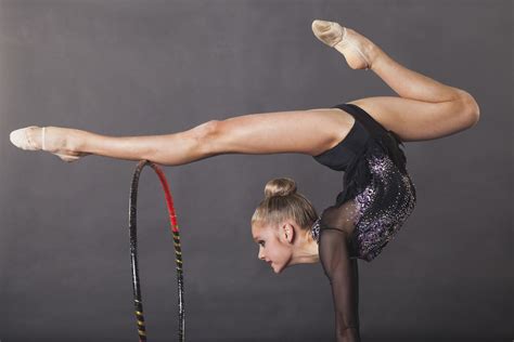 Male athletes are judged on some of the same physical abilities. Olympic Gymnastics: Rhythmic Gymnastics Rules and Judging