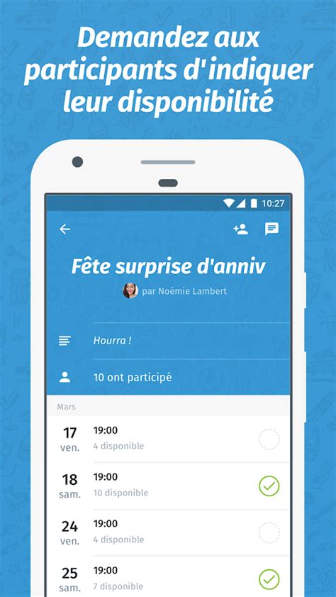 Doodle - Créer un sondage en ligne gratuitement – Applications Android ...