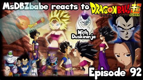 An animated film, dragon ball super: Dragon Ball Super Episode 92 REACTION - MsDBZbabe - YouTube