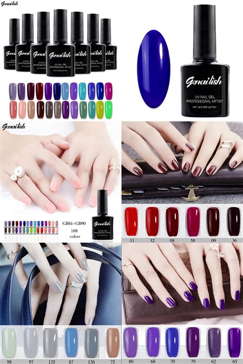 Although the time commitment for application and upkeep is high, wearers can decorate a set. Visit to Buy 168 Colors Gel Nail Polish UV Gel Polish ...