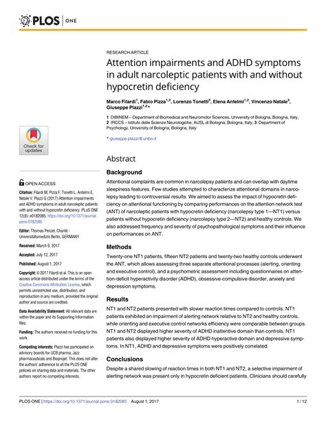 We did not find results for: (PDF) Attention impairments and ADHD symptoms in adult ...