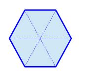 Ein regelmäßiges sechseck, auch gleichseitiges sechseck genannt, besitzt sechs gleichlange seiten und sechs identische winkel. Flächeninhalt eines regelmäßigen Sechsecks ⇒ Erklärung