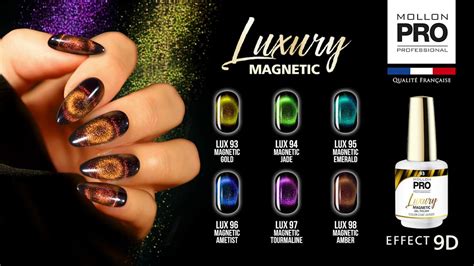 It's the perfect replacement for acrylic nails and it. Luxury Magnetic gellak og soak off gele fra Mollon Pro ...