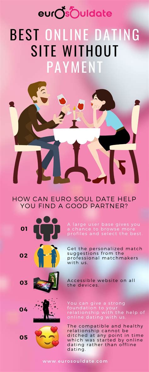 If you're a single american looking to find new friendships and romance, you need to join this free online dating site now. Euro Soul Date Best Online Dating Site without Payment in ...