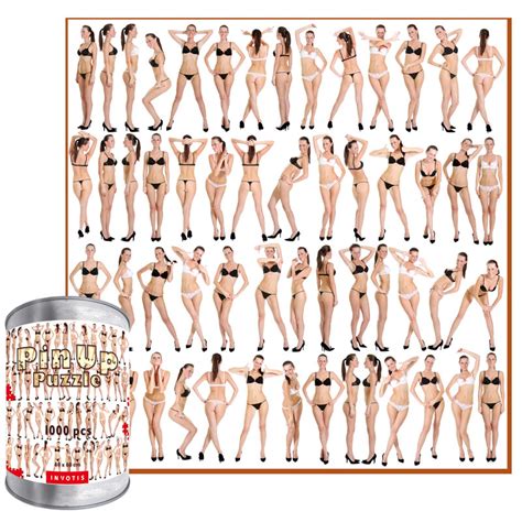 Free shipping on orders over $65 Geschenkwichtel - Pin Up Puzzle 1000 scharfe Teile