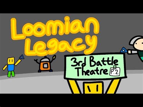 Let's just jump into it! Loomian Legacy Gameplay (3rd Battle Theatre Puzzle 2 ...