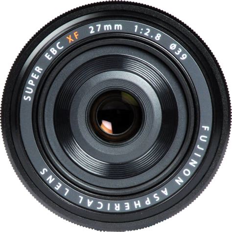 The 18mm f/2 and the 27mm f/2.8 are the smallest lenses in fujifilm's lineup by a fairly wide margin. Fujifilm XF27mm f2.8 X Series Pancake Lens | Camera House
