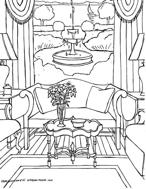 Also, please help us share this post on twitter, google+, facebook and any other social. Fred Gonsowski's home interiors coloring pages for adults ...