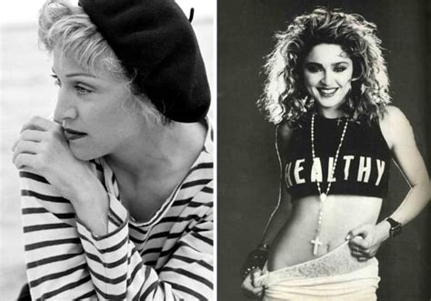 Что еще делает певица для красоты? Мадонна в молодости и сейчас - фото певицы без макияжа