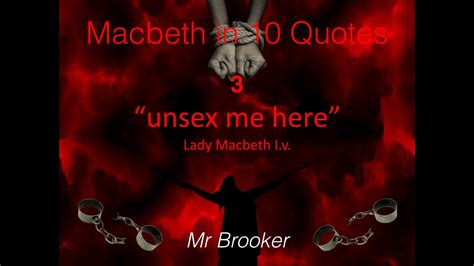 I am walking proof of the power of prayer. Macbeth in 10 Quotes: 3 - YouTube