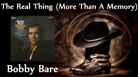 See ncaa division i men's ice hockey like you've never. Bobby Bare - The Real Thing (More Than A Memory) - YouTube