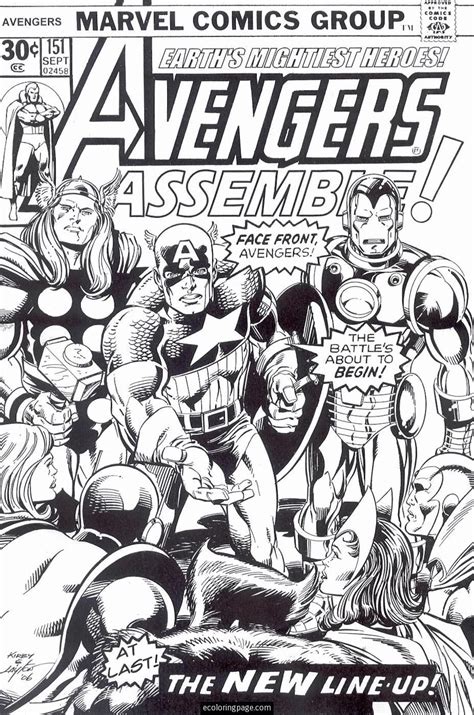 Avengers is an american film based on the marvel comics fictional superhero team of the same name. Avengers Coloring Pages | ecoloringpage.com | Avengers ...