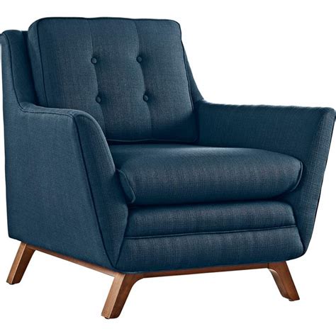 Holds up to 441 lbs. Beguile Blue Azure Fabric Tufted Armchair - #13H40 | Lamps ...