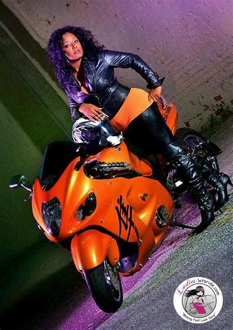 Maybe you would like to learn more about one of these? Brandy Harrison (Brandy Wine), Suzuki Hayabusa rider with ...