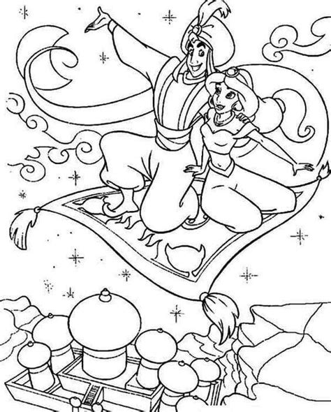 Download and print aladdin coloring pages for kids! 30 Free Printable Aladdin Coloring Pages