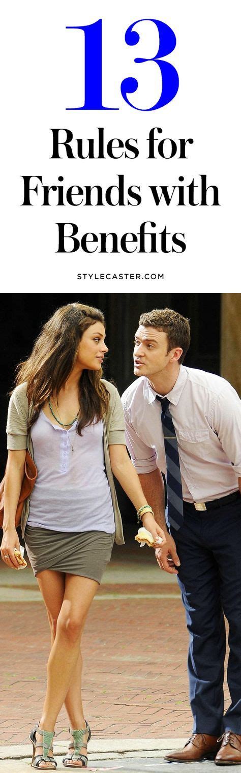 Seriously, this movie is one of those intelligently done films that breaks the mold with their [read: 13 Necessary Rules for Being Friends With Benefits ...