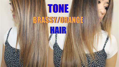 How to fix extremely orange bleached hair. HOW TO TONE BRASSY/ORANGE HAIR AT HOME | DIY - YouTube