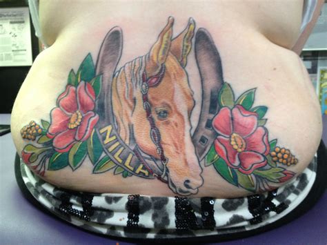 59.horse head and feather tattoos on rib cage. Nilla the horse portrait tattoo #jason doherty #jason doherty tattoo #tattoo #tattoos # ...