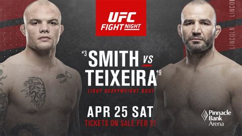 Glover teixeira gets a submission win in the third round over thiago santos after taking some huge blows early on. Smith vs Teixeira, Rothwell vs St. Preux, Hernandez vs ...