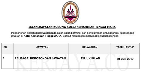 Hotel dan penginapan sekitar kolej kemahiran tinggi mara ledang (mukim serom 4 & 5, 84410, johor, malaysia). Permohonan Jawatan Kosong Kolej Kemahiran Tinggi MARA ...