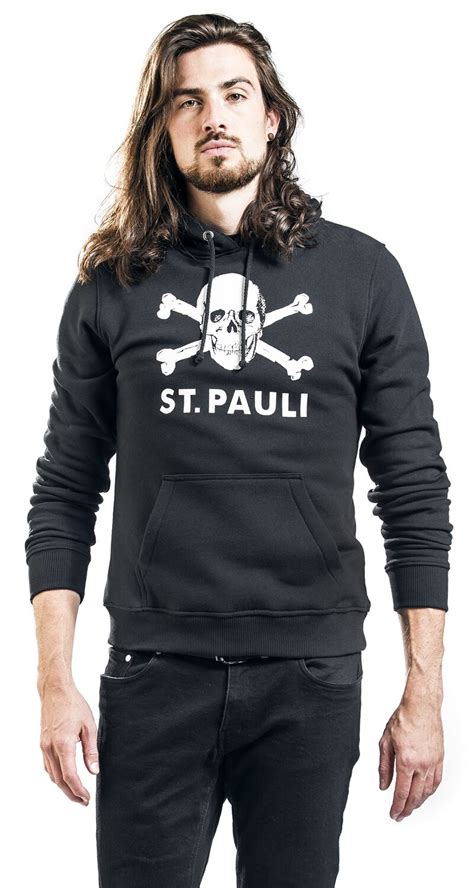 St pauli totenkopf army cappellino casual. FC St. Pauli - Totenkopf | FC St. Pauli Kapuzenpullover | EMP