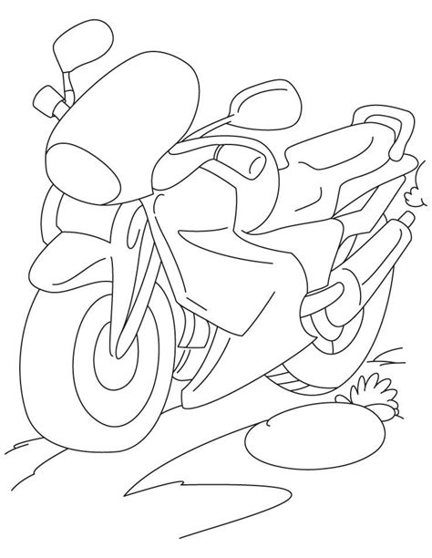 Find vectors of high wheel. High power dashing motorbike coloring page | Download Free ...